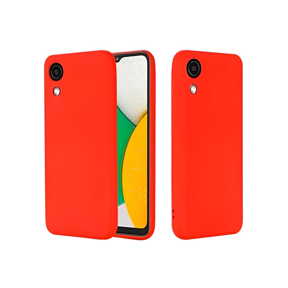 Casca caz lichid Silicon Samsung A03 Core, Red