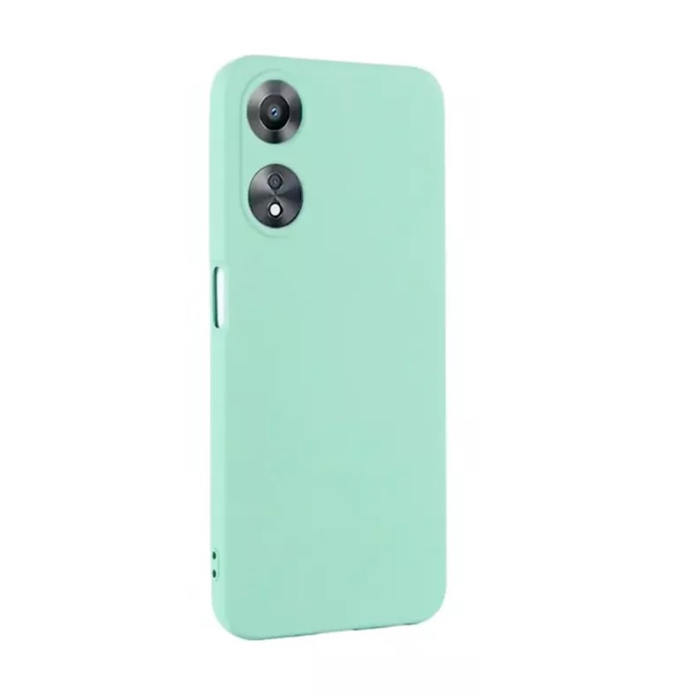 Casca caz Silicon lichid Oppo A78 4G, verde