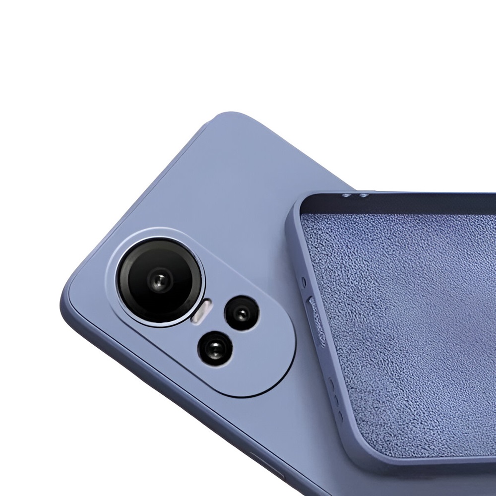 Casca caz Silicon lichid Oppo Reno 10 Pro 5G, violet