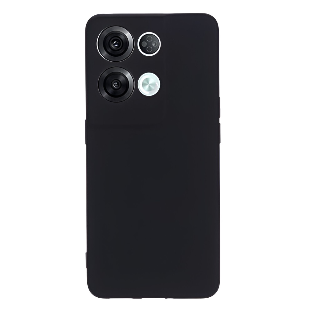 Husă Helmet Liquid Silicone pentru OPPO Reno 8 Pro 5G, neagră
