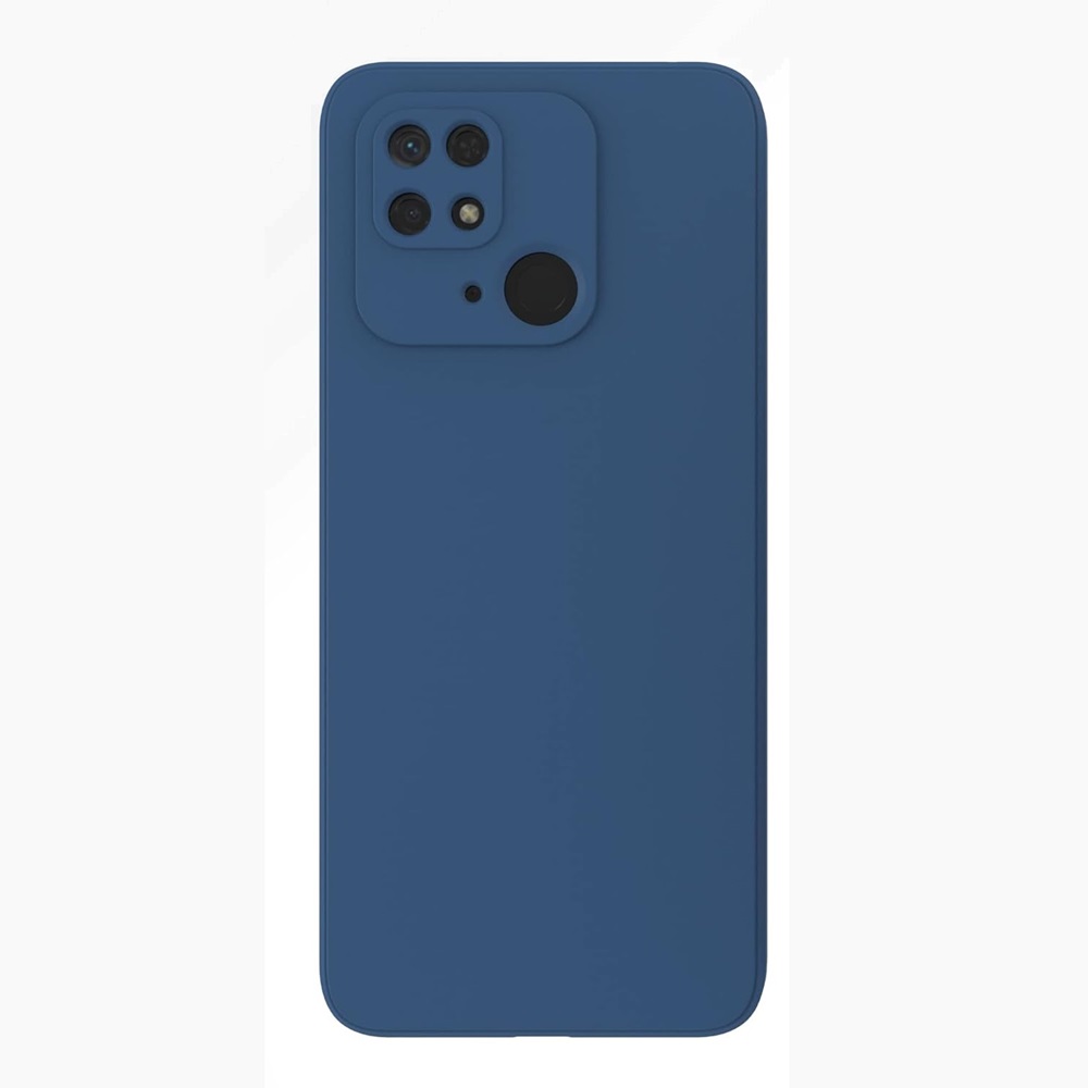 Casca caz lichid Silicon Redmi 10C, albastru