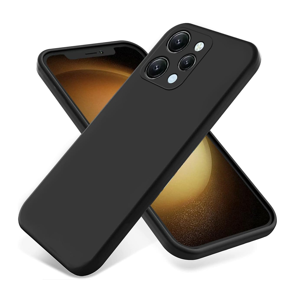 Casca caz lichid Silicon Redmi 12, negru