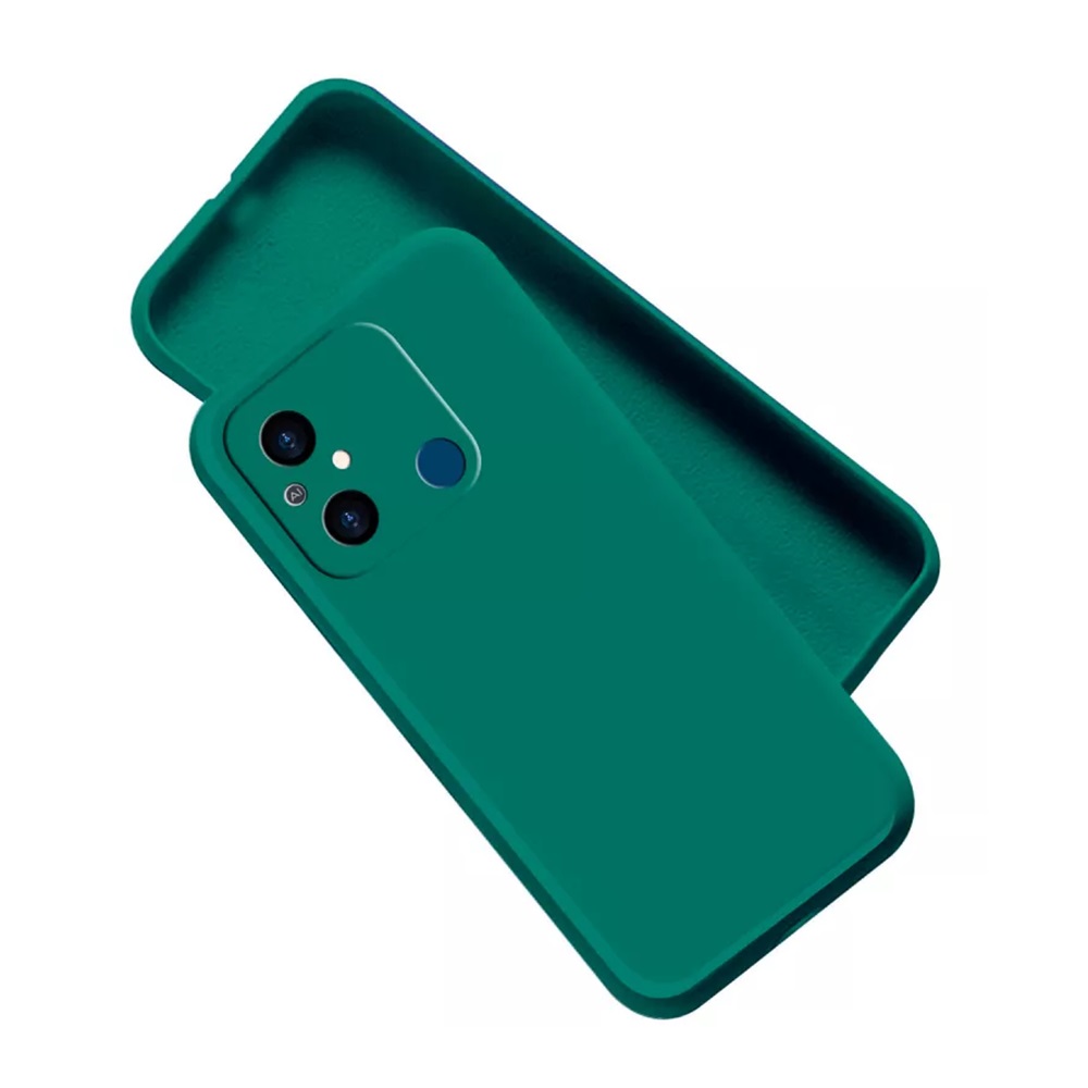 Casca caz lichid Silicon Redmi 12C, verde