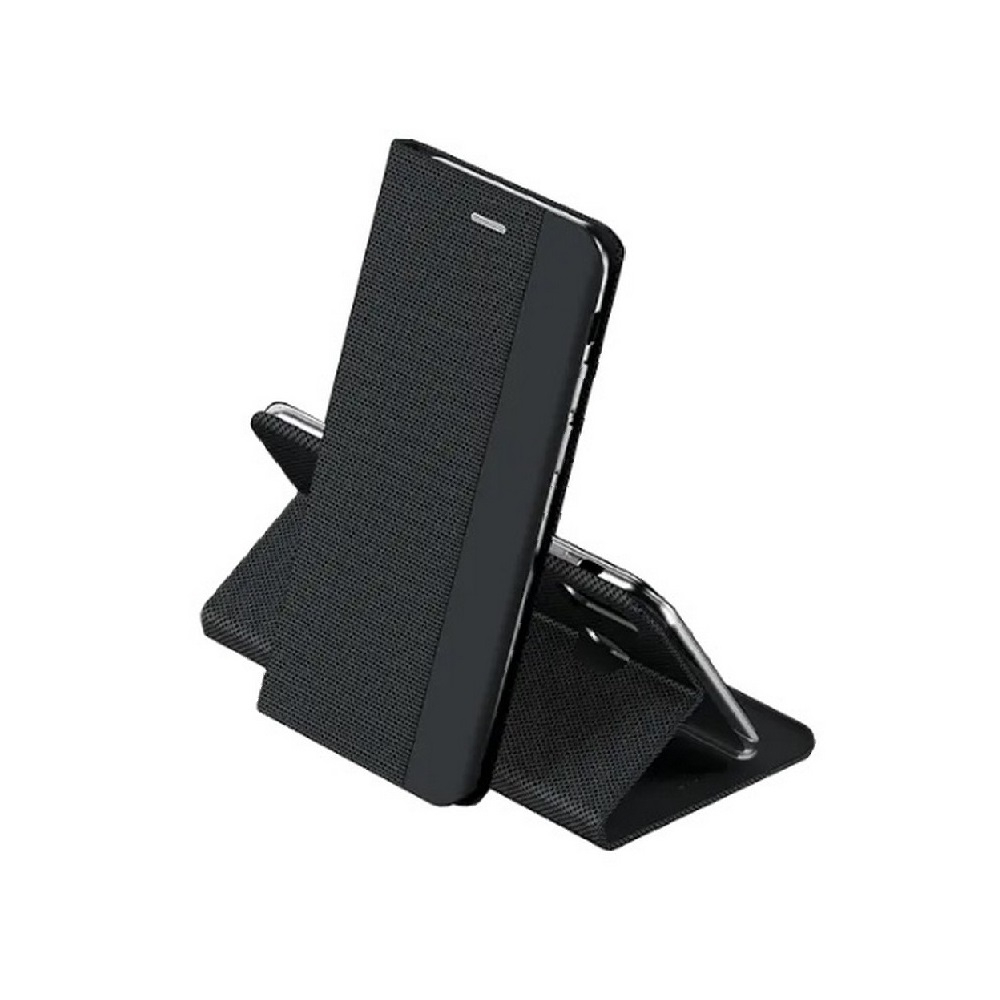 Casca caz Shell Flip Nylon Oppo A98, negru