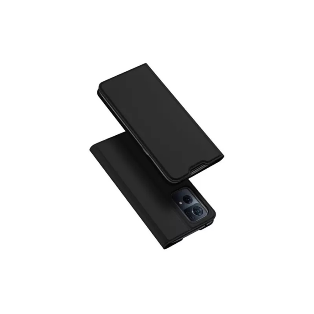 Casca caz Shell Flip Nylon Oppo Reno 7 4G, negru