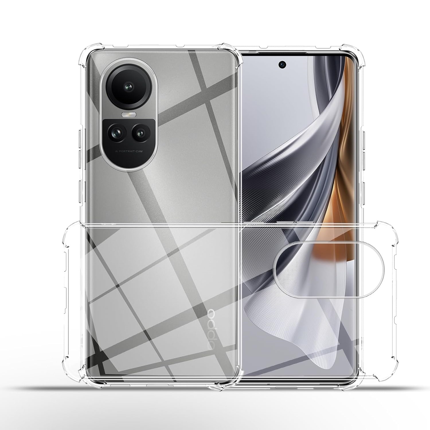 Casca Case TPU Soft Oppo Reno 10, clar