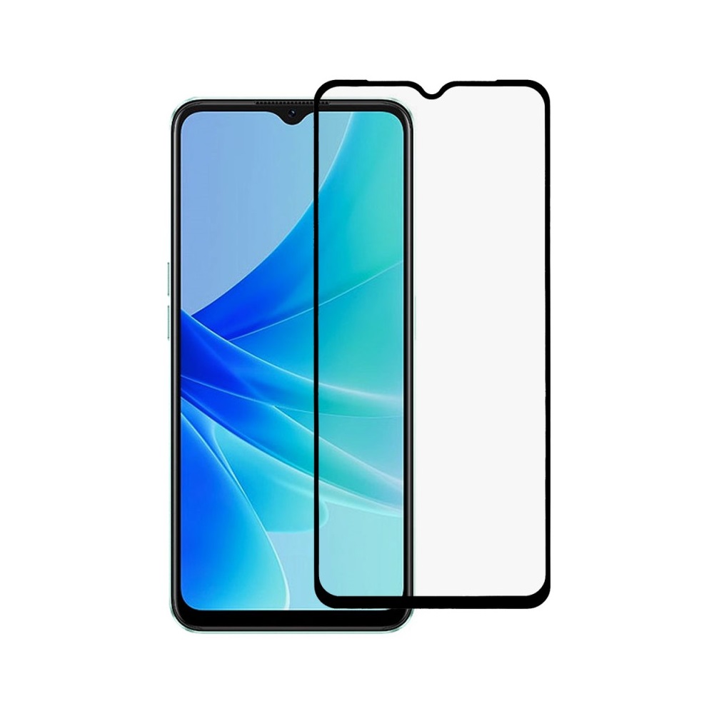Casca Diamond Glass 5D Oppo A57s, negru