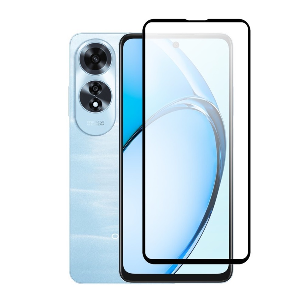 Casca Diamond Glass 5D Oppo A60, negru