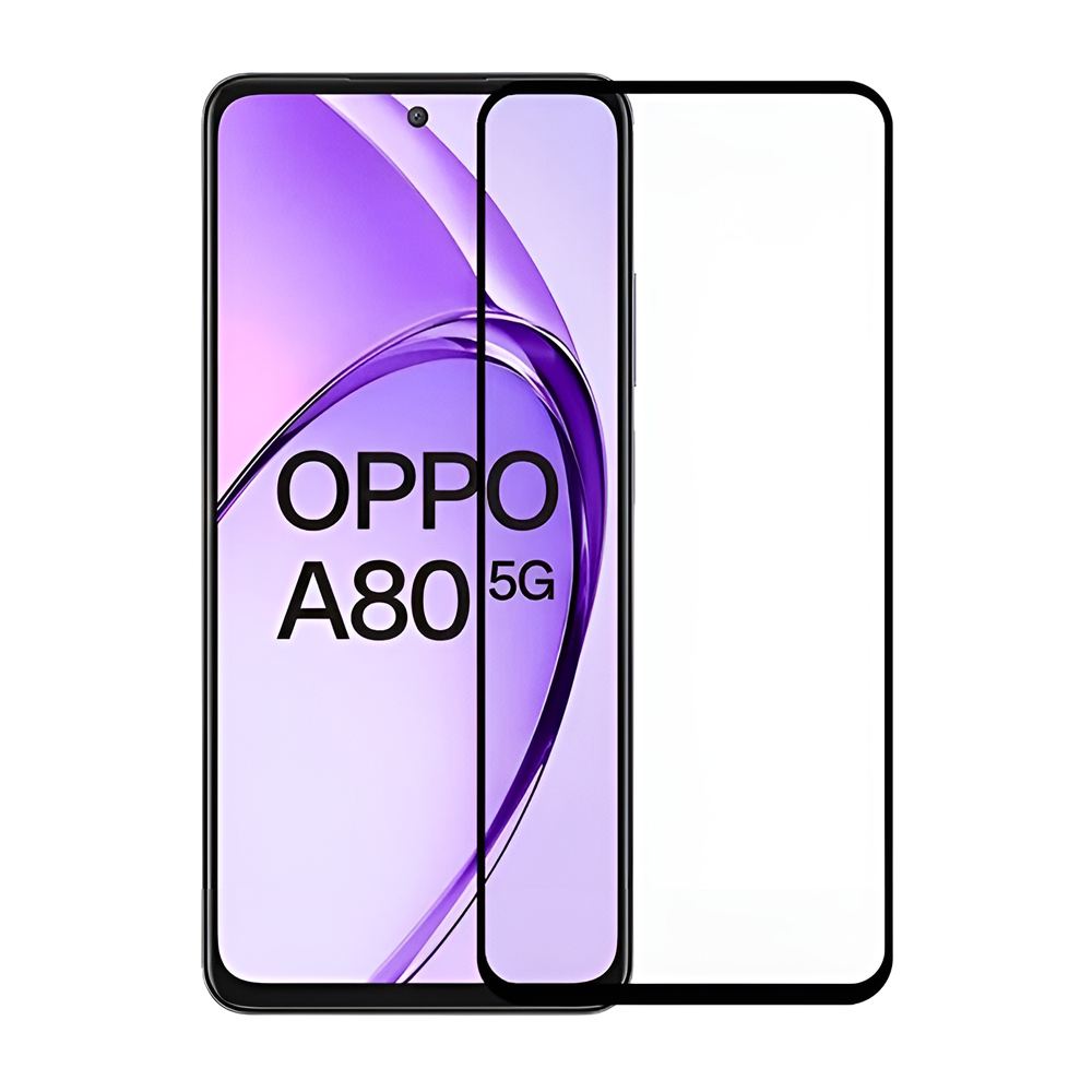 Casca Diamond Glass 5D Oppo A80 5G, negru