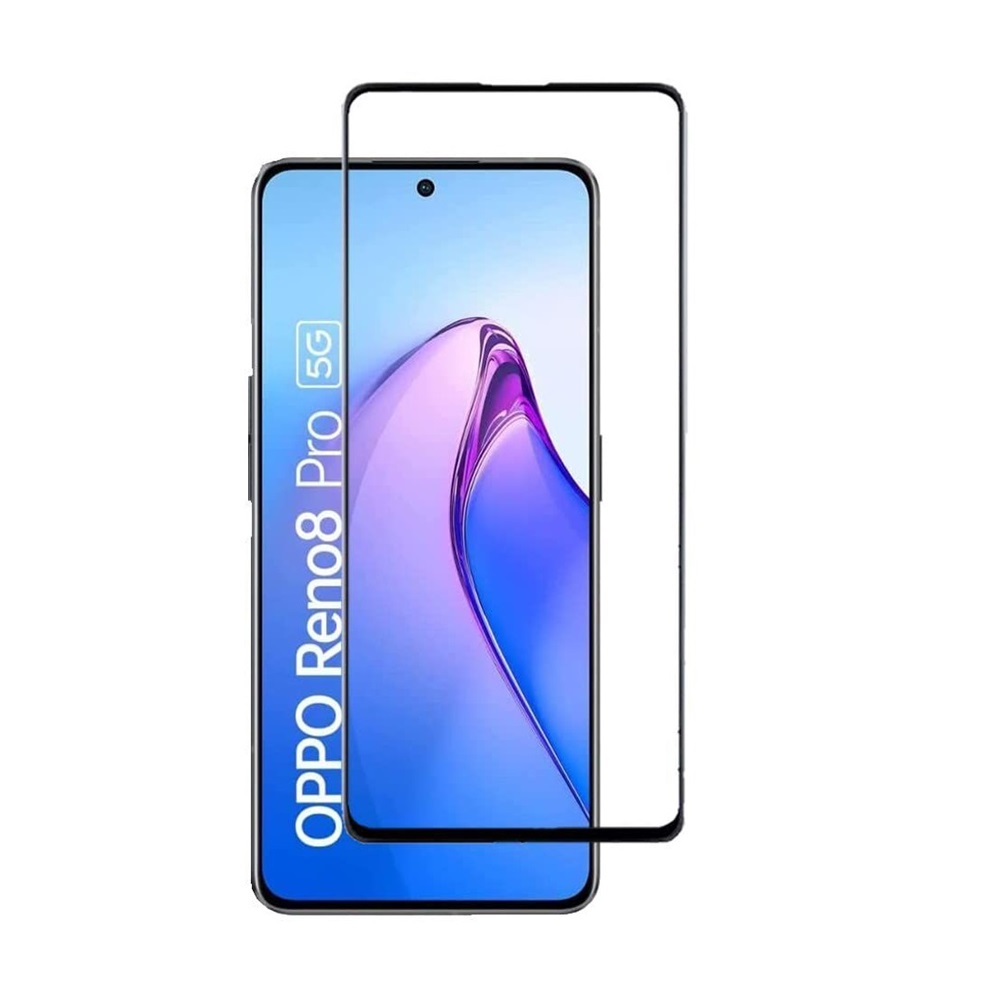Защитное стекло Helmet Diamond Glass 5D Oppo Reno 8 Pro, Black