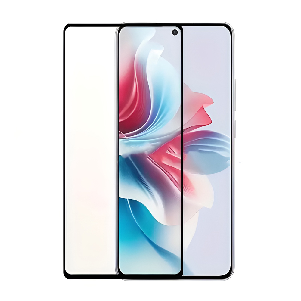 Sticlă de protecție Helmet Diamond Glass 5D pentru OPPO Reno 12 F 4G, negru
