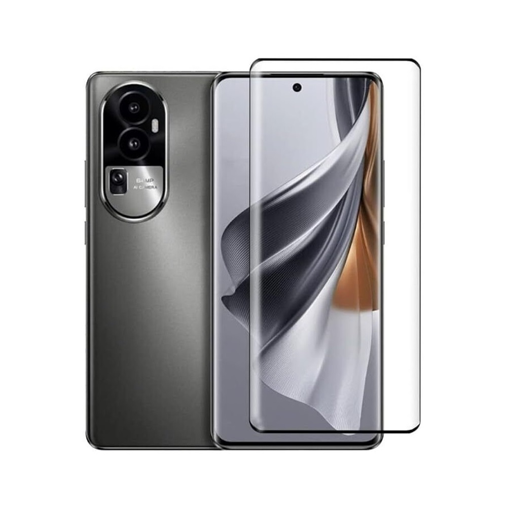 Sticlă de protecție Helmet Diamond Glass 5D pentru OPPO Reno 10 5G / OPPO Reno 10 Pro 5G, negru