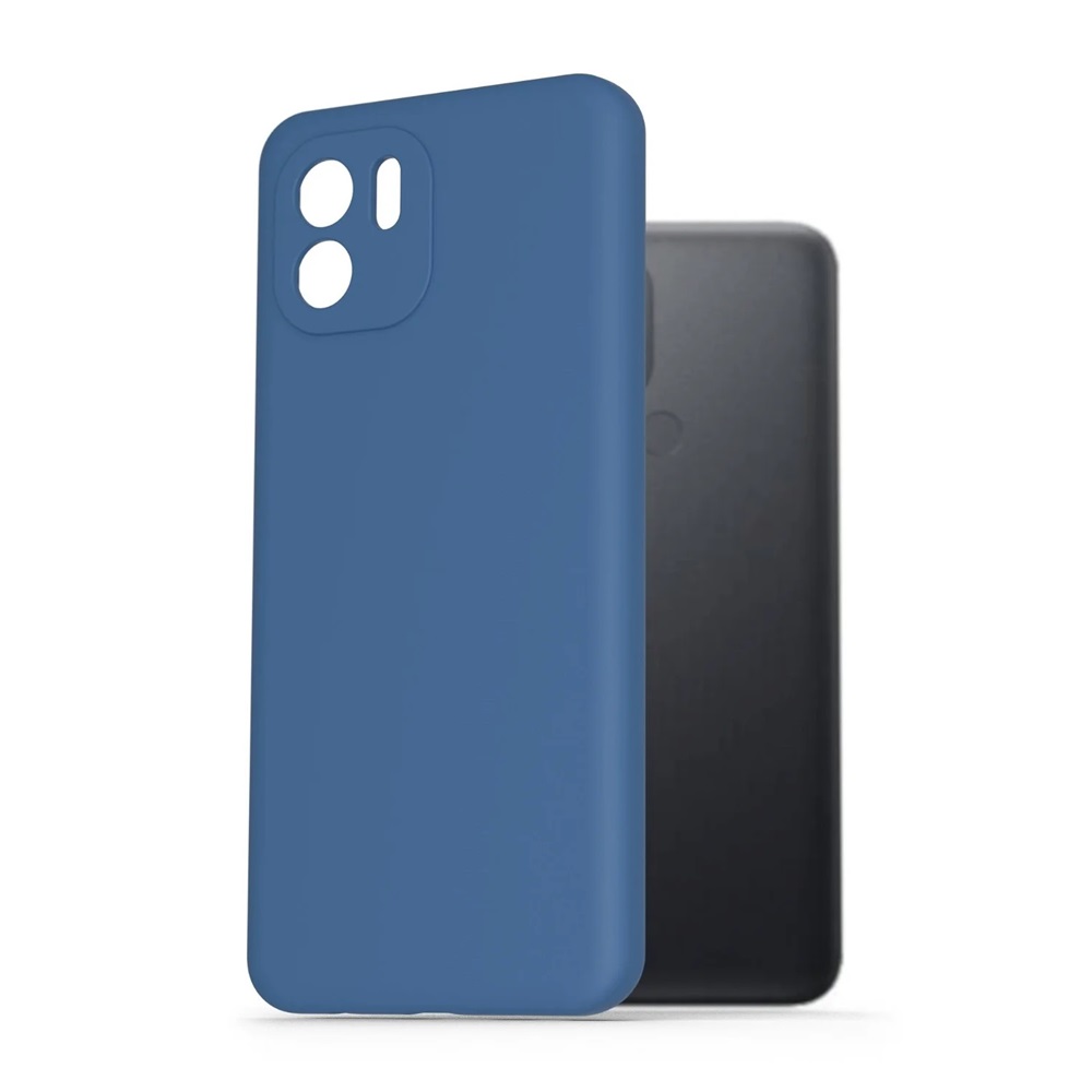 Casca caz Silicon lichid Redmi A2/A1, albastru