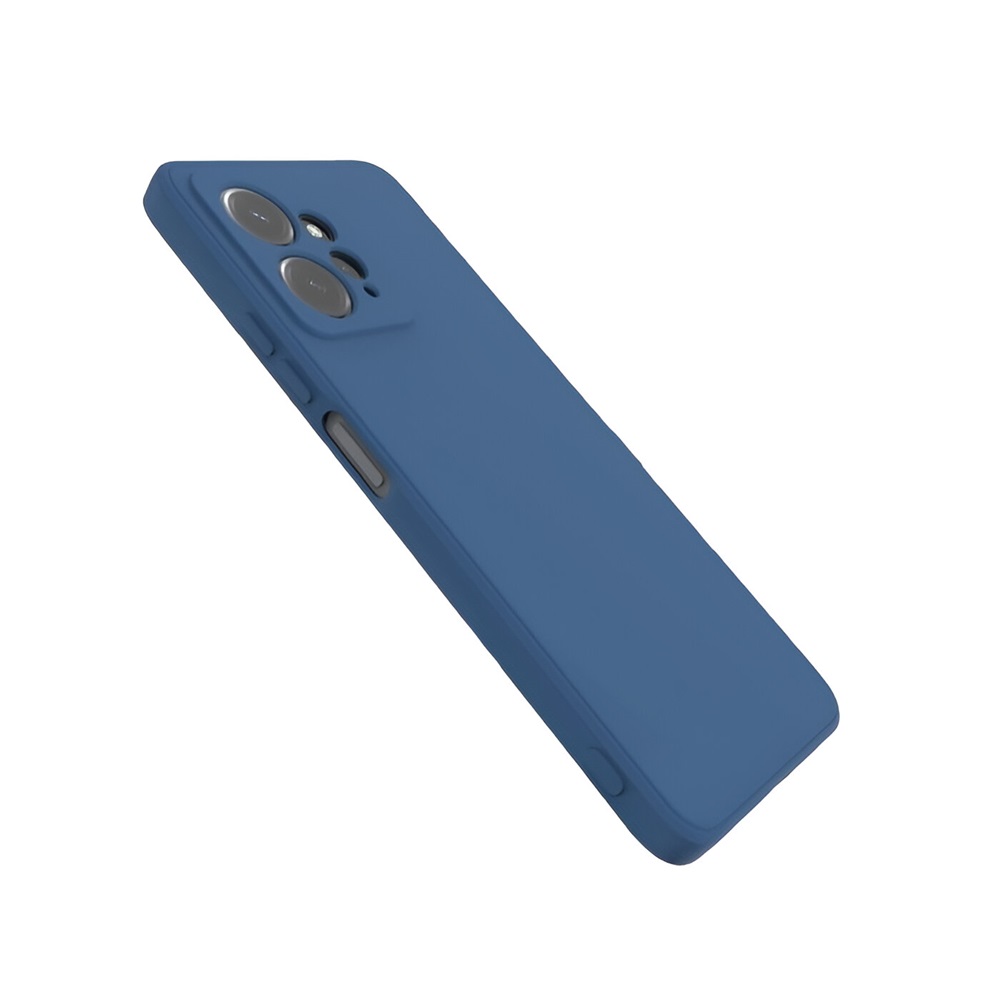 Casca caz Silicon lichid Redmi nota 12 4G, albastru
