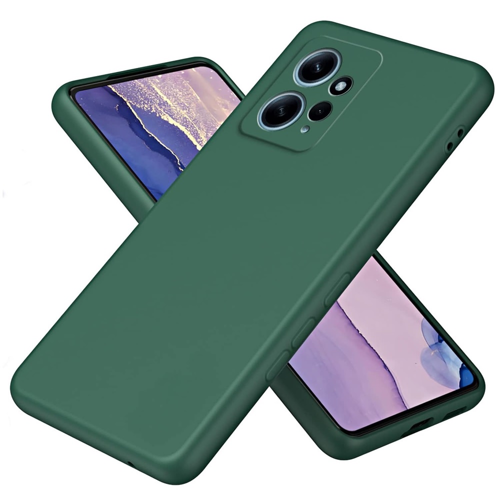Casca caz Silicon lichid Redmi nota 12 4G, verde