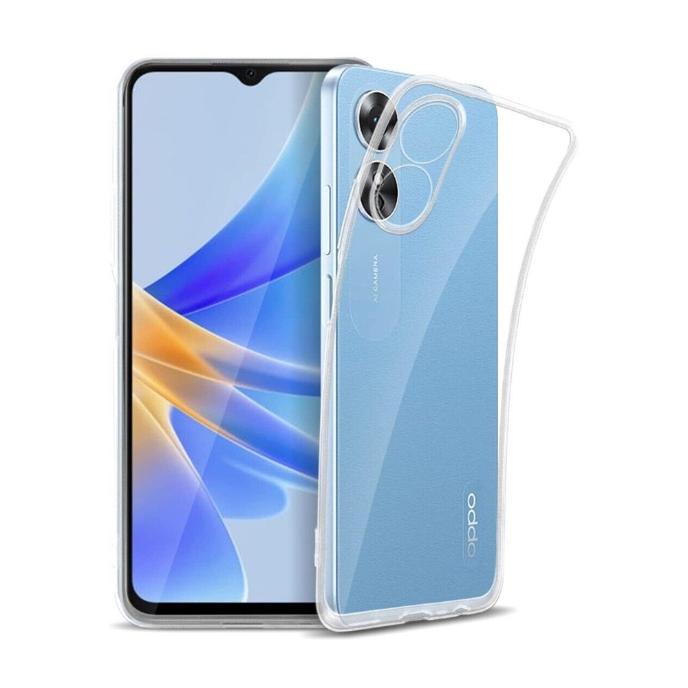 Casca caz TPU moale Oppo A17, clar