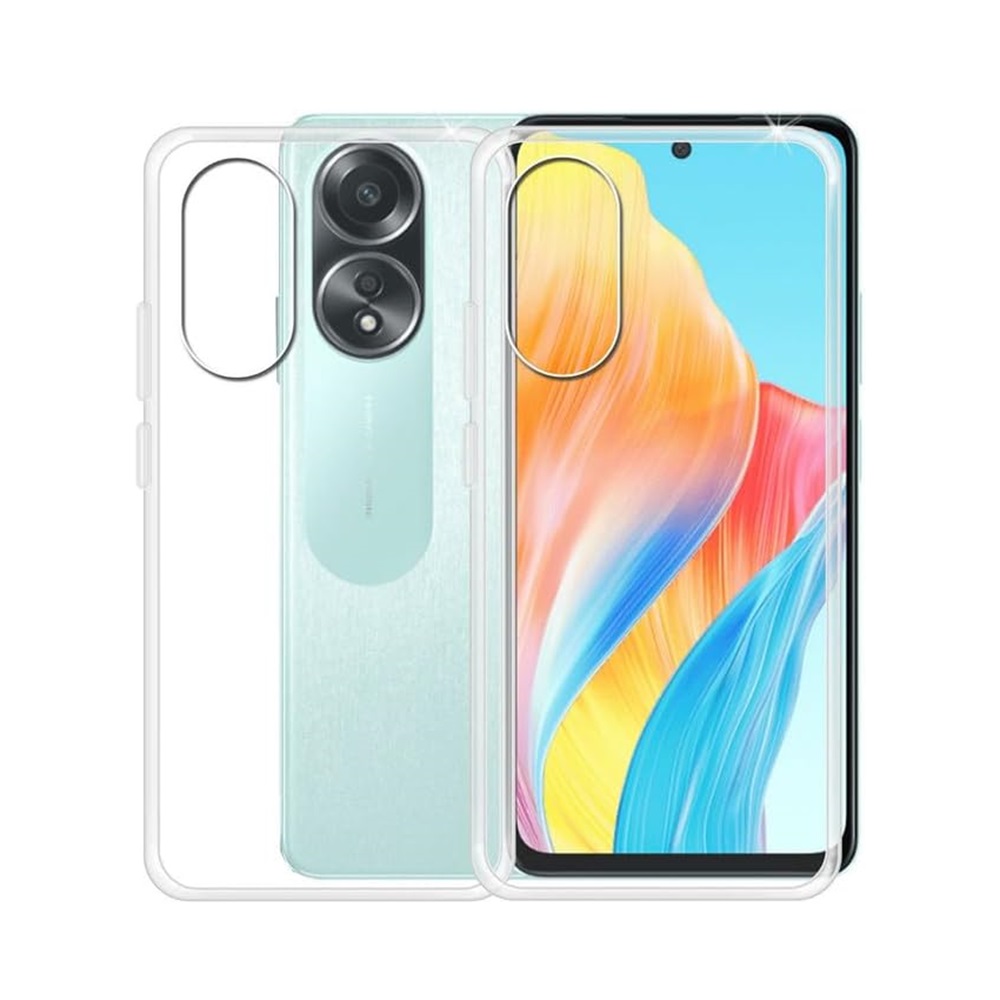 Casca caz TPU moale Oppo A58, clar