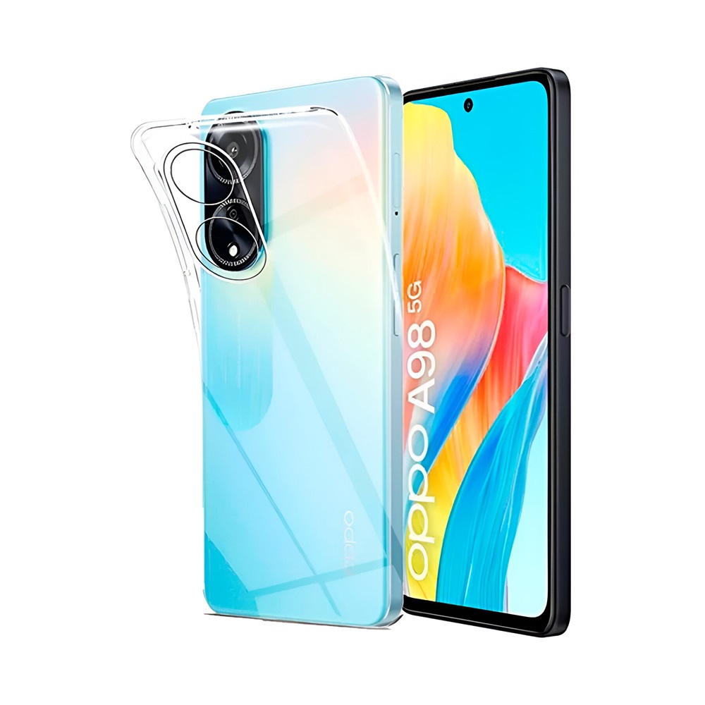 Casca caz TPU moale Oppo A98, clar