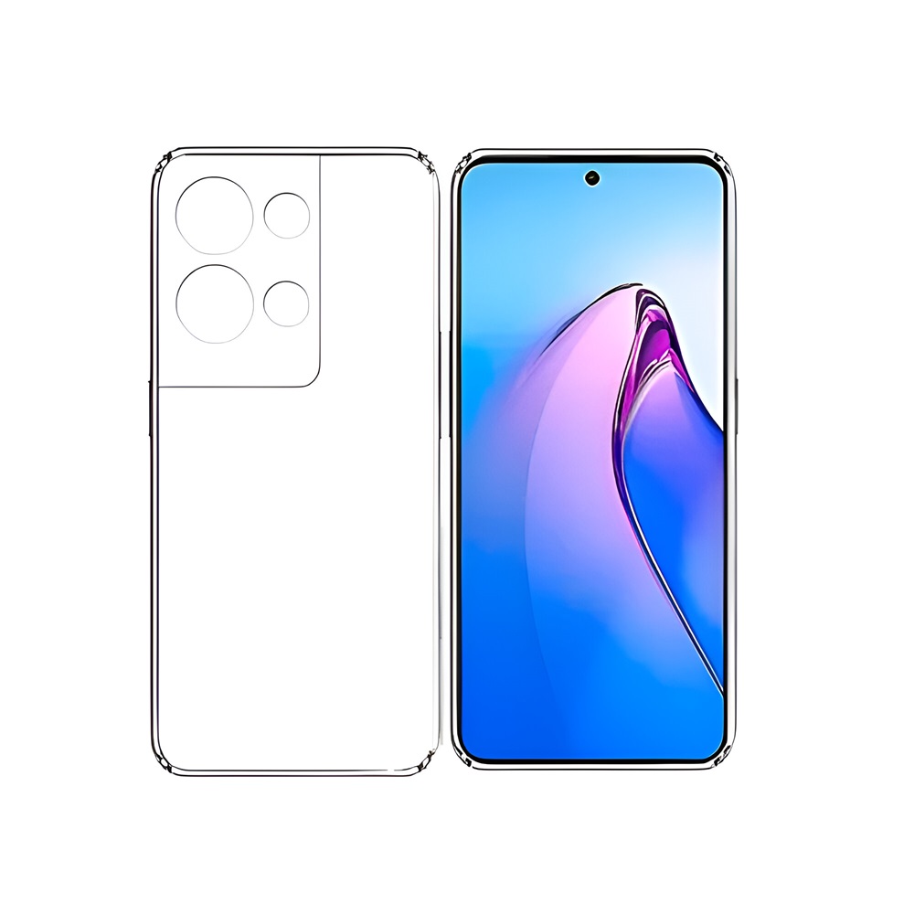Casca caz TPU moale Oppo Reno 8, clar