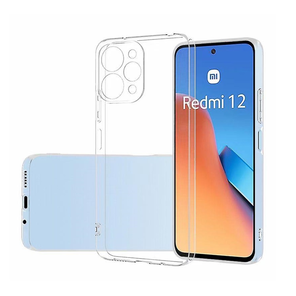 Casca caz TPU moale Redmi 12, clar