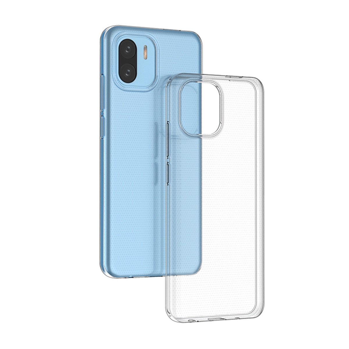 Casca caz TPU moale Redmi A2/A1, clar