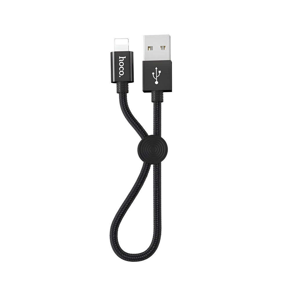 Hoco Cable USB la Lightning X35 Premium 2.4A 0.25m, negru