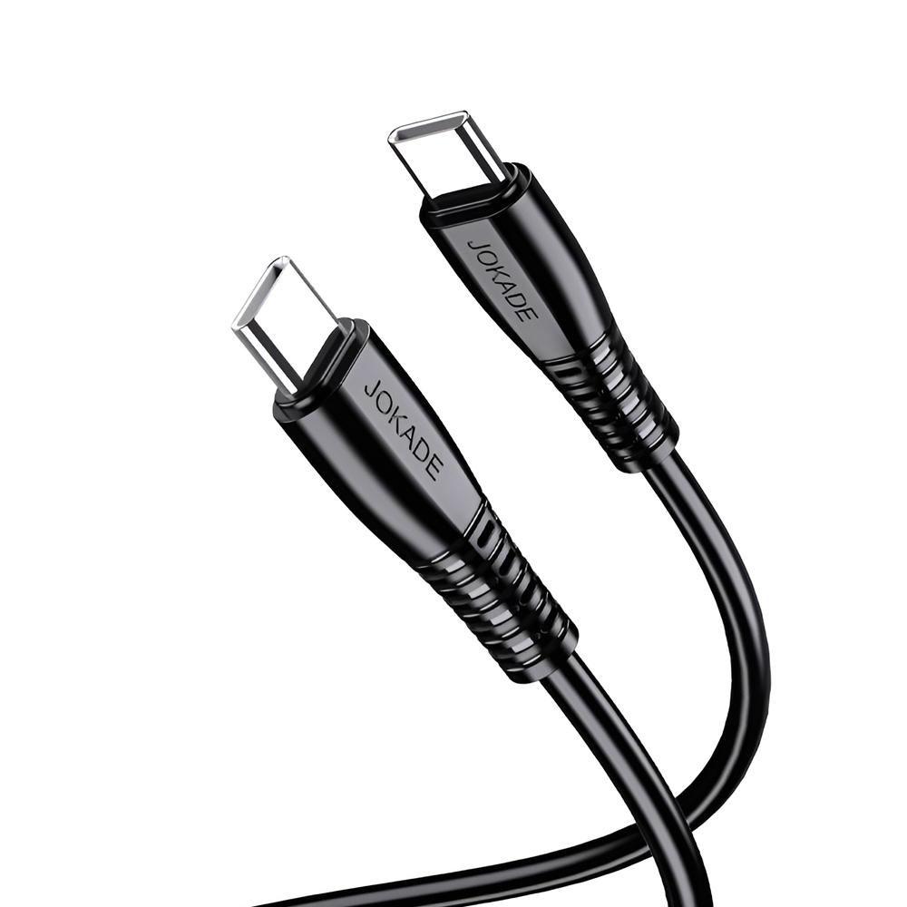 Jokade Cablu tip C la Tip-C 100W 1M JA043, negru