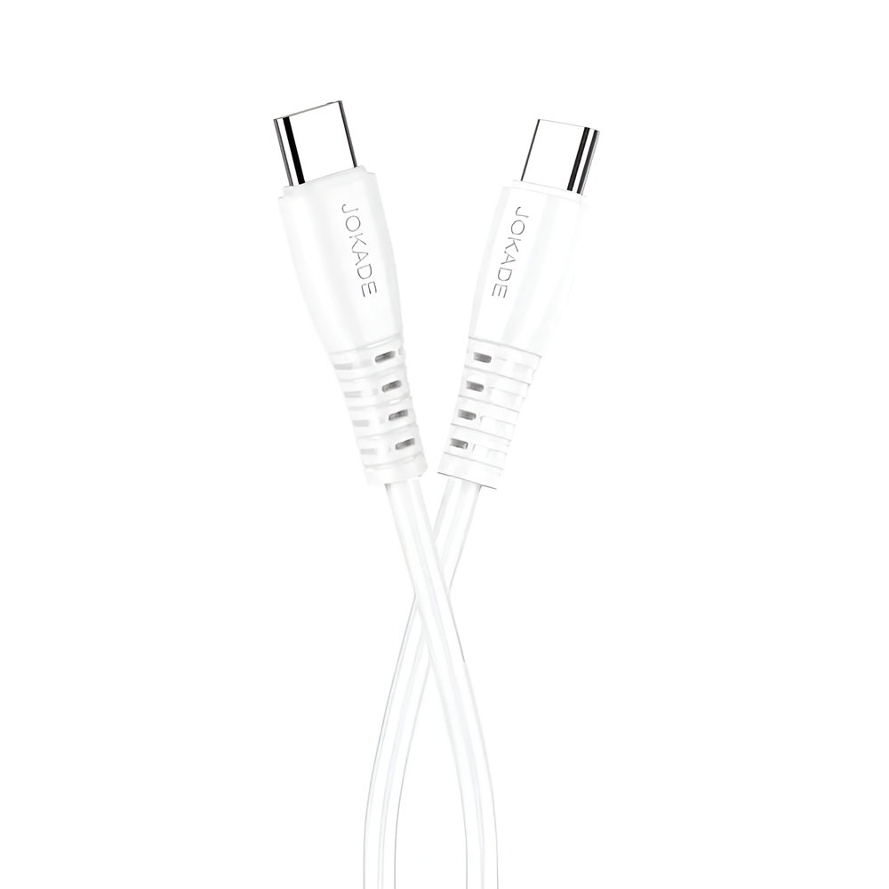 Jokade Cablu tip C la tip-C 100W 1M JA043, alb
