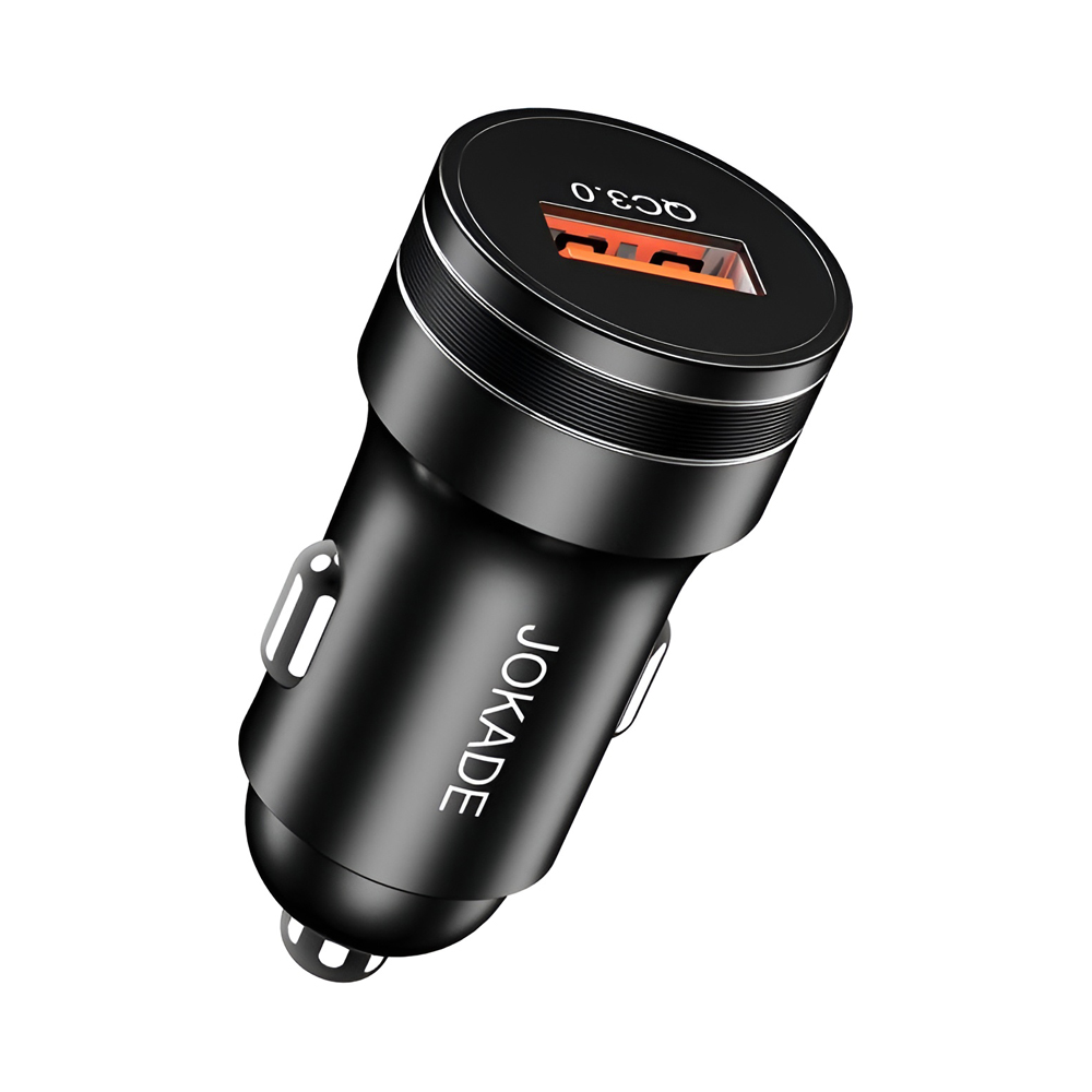 Încărcător auto Jokade 1*USB-A 18W JH039, negru
