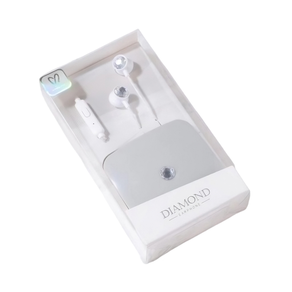 Căşti Keeka 3.5mm Q35, Silver