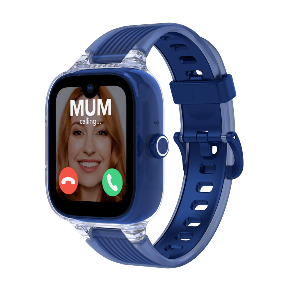 Laginio Kids Smart Watch 4G, Display amoled, 5MP Camera, K2, Blue