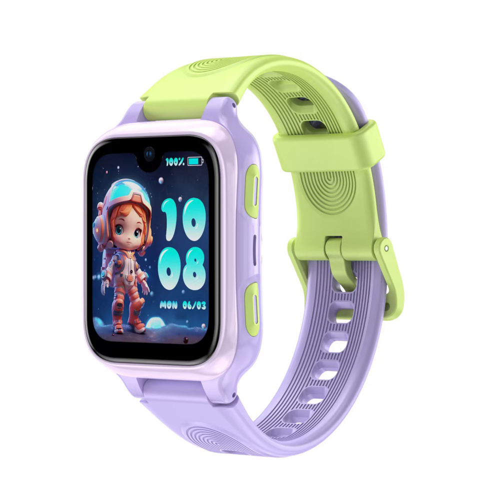 Laginio Kids Smart Watch 4G cu AI, K9, Purple