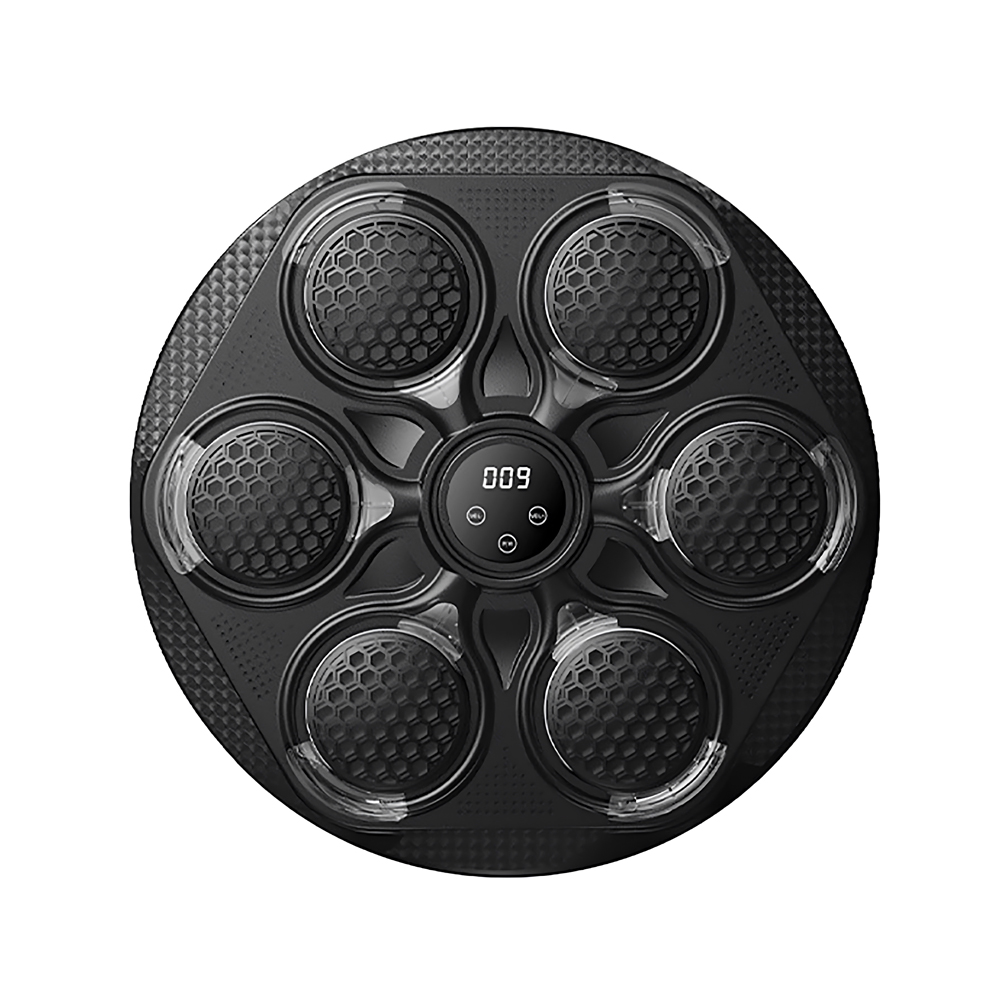 Box muzical țintă mașină cu afișare pentru copii, negru