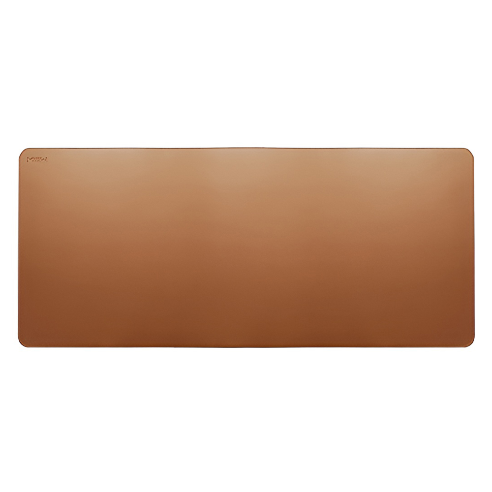 MIIIW Mouse Pad din piele monocromă XL dimensiune (900 x 400 x 2 mm), maro