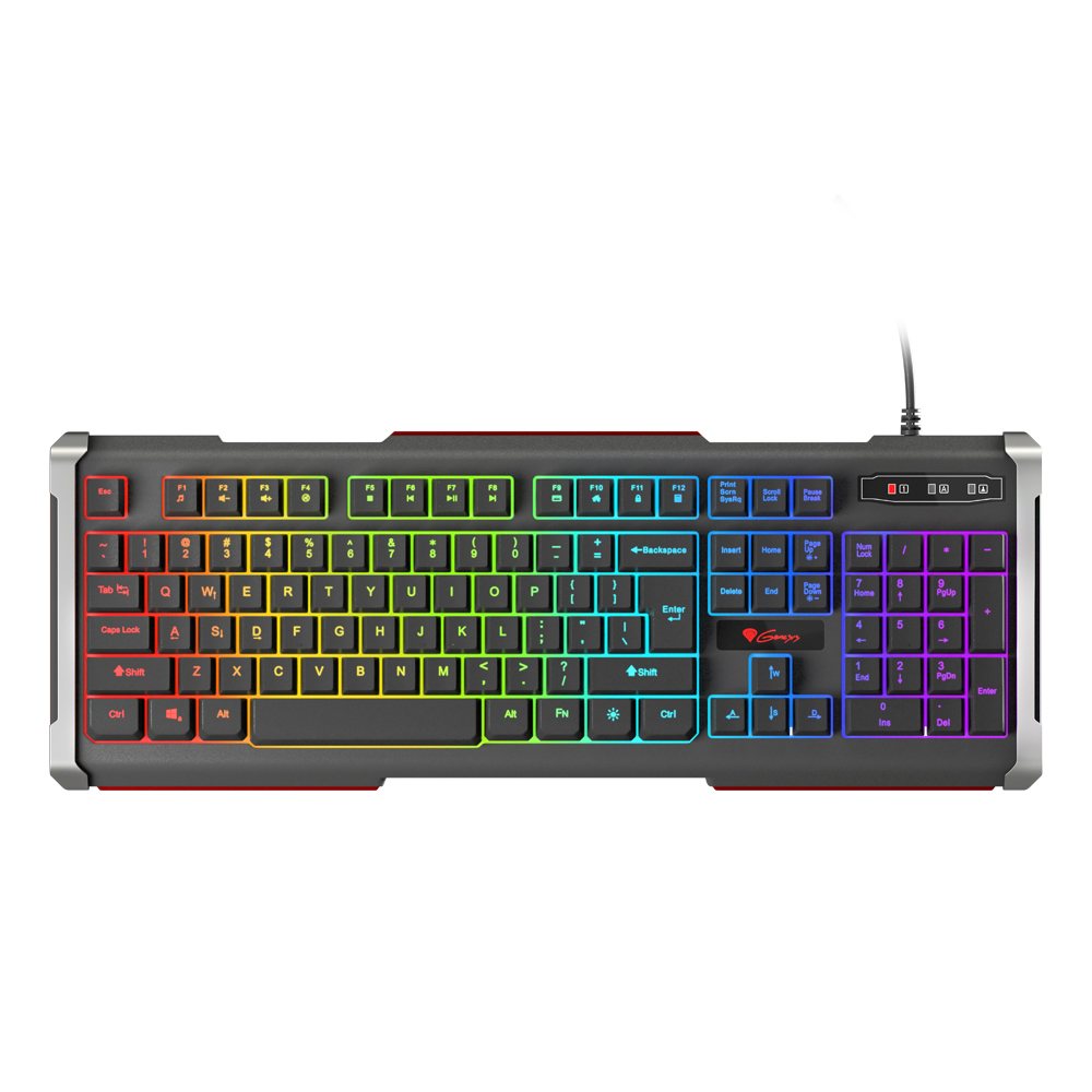 Genesis Keyboard Rhod 400, RGB, US Layout, With RGB Backlight