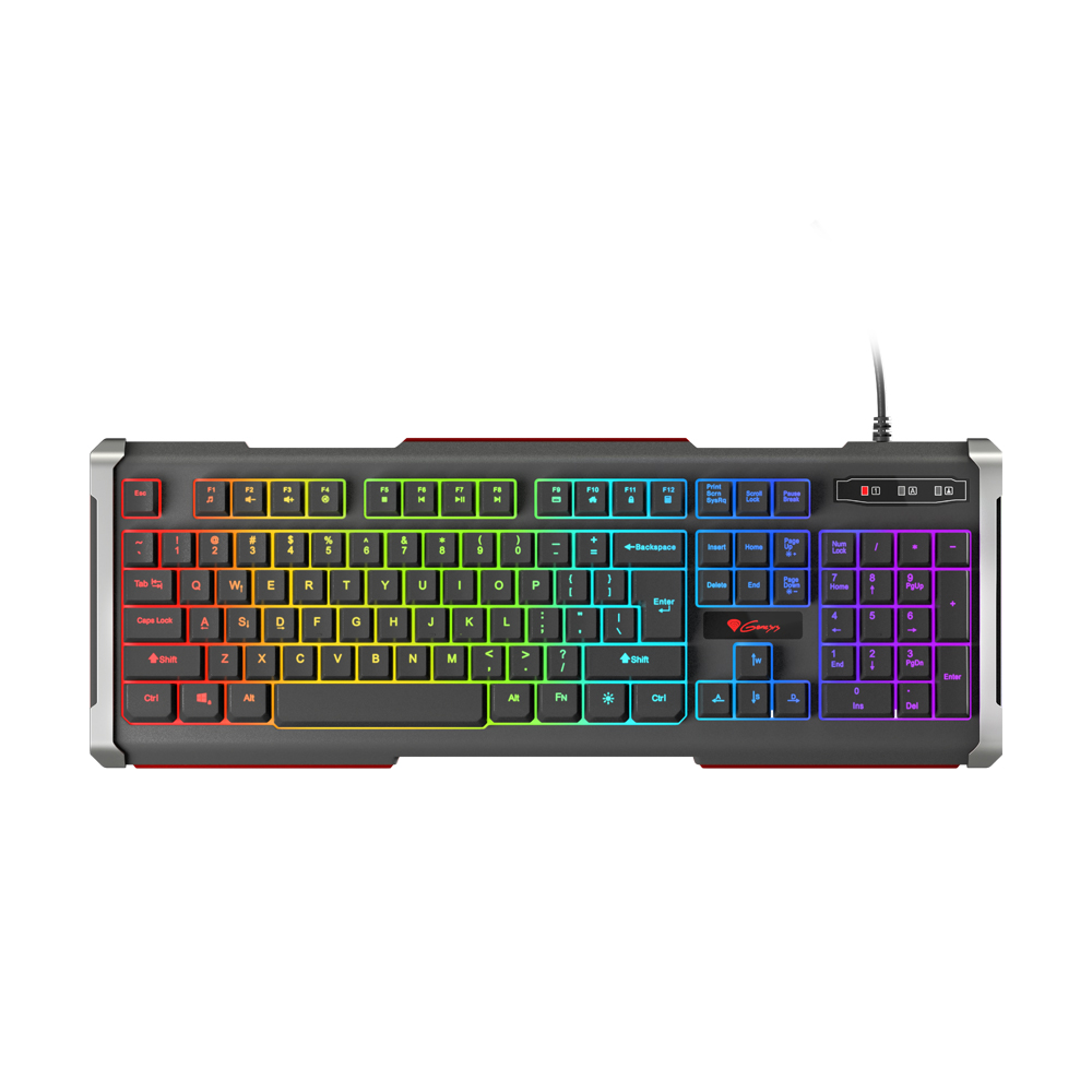Genesis Keyboard Rhod 400, RGB, RU Layout, With RGB Backlight