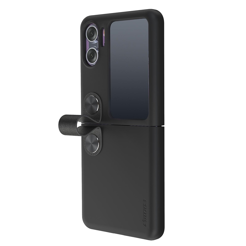 Чехол OPPO Liquid Silicone для OPPO Find N2 Flip 5G, чёрный
