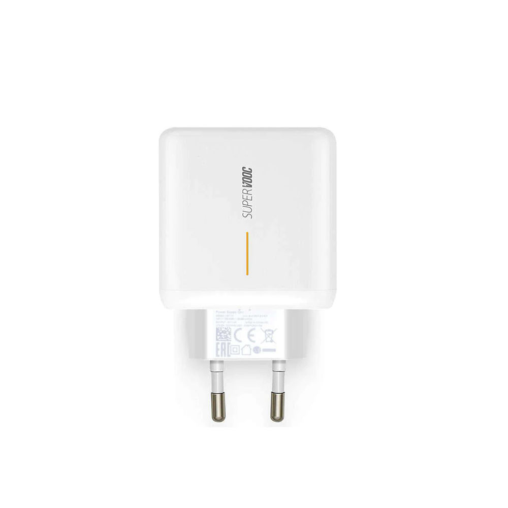 Oppo Wall Charger Super VOOC Flash 10V/6A 65W, alb