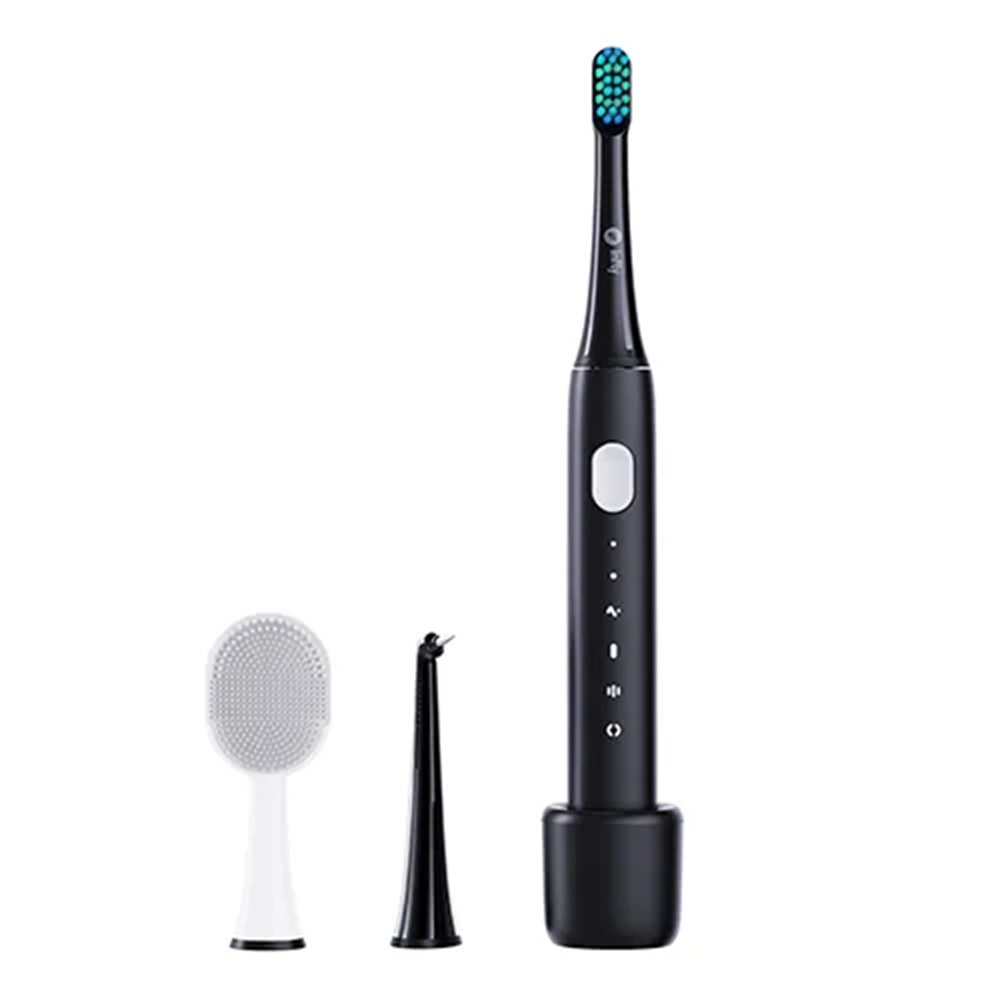 Infly Electric Toothbrush P60 cu 5 pensule cap, negru