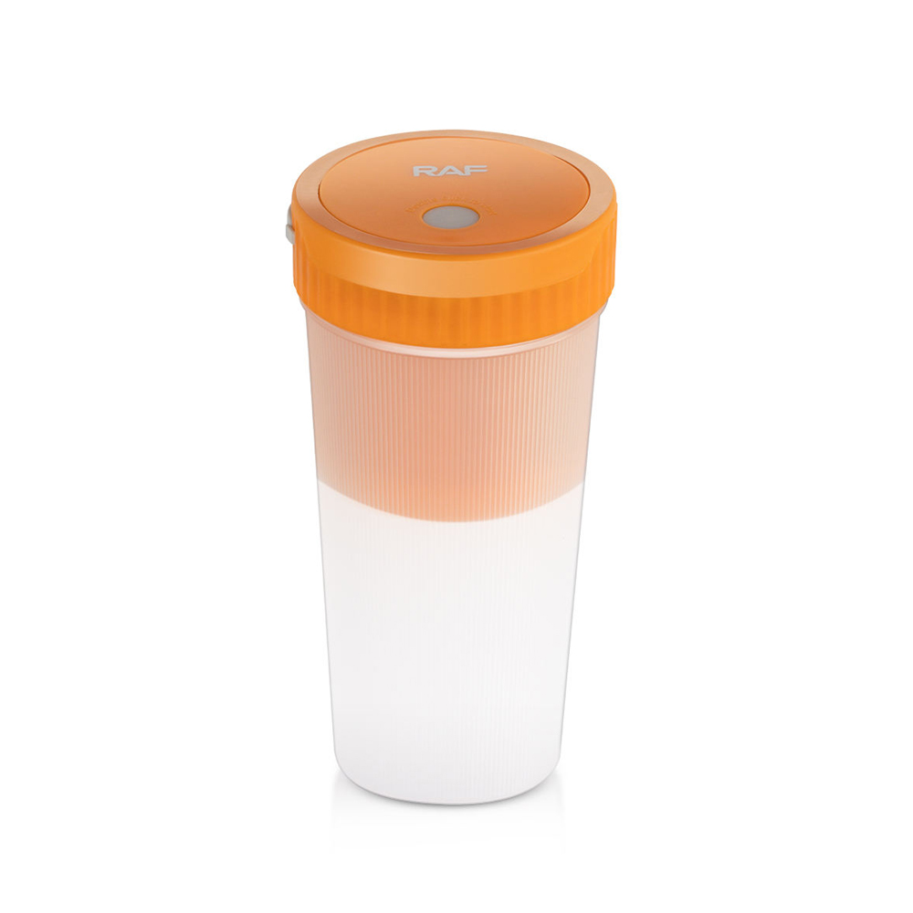 Raf Portable Blender R2829O, USB, 300ML, 80W, Orange