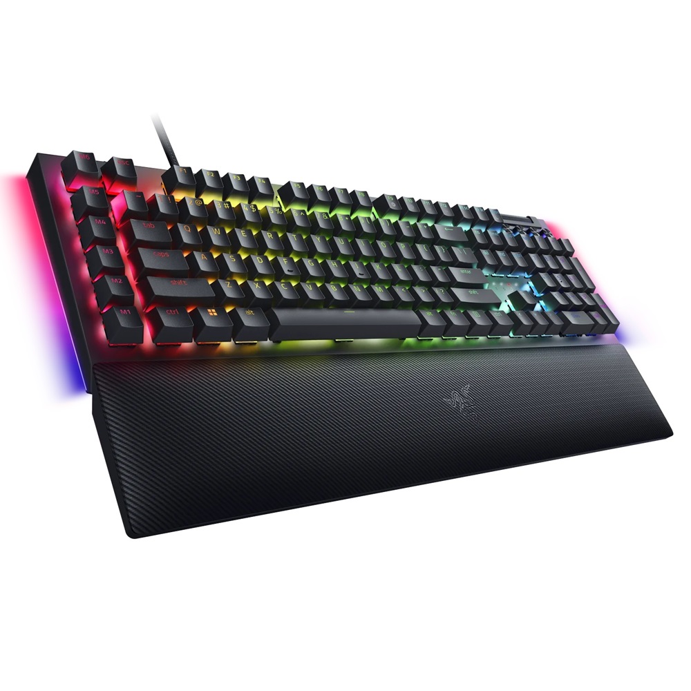 Tastatură Razer BlackWidow mecanic V4 (Switch galben) RU Layout