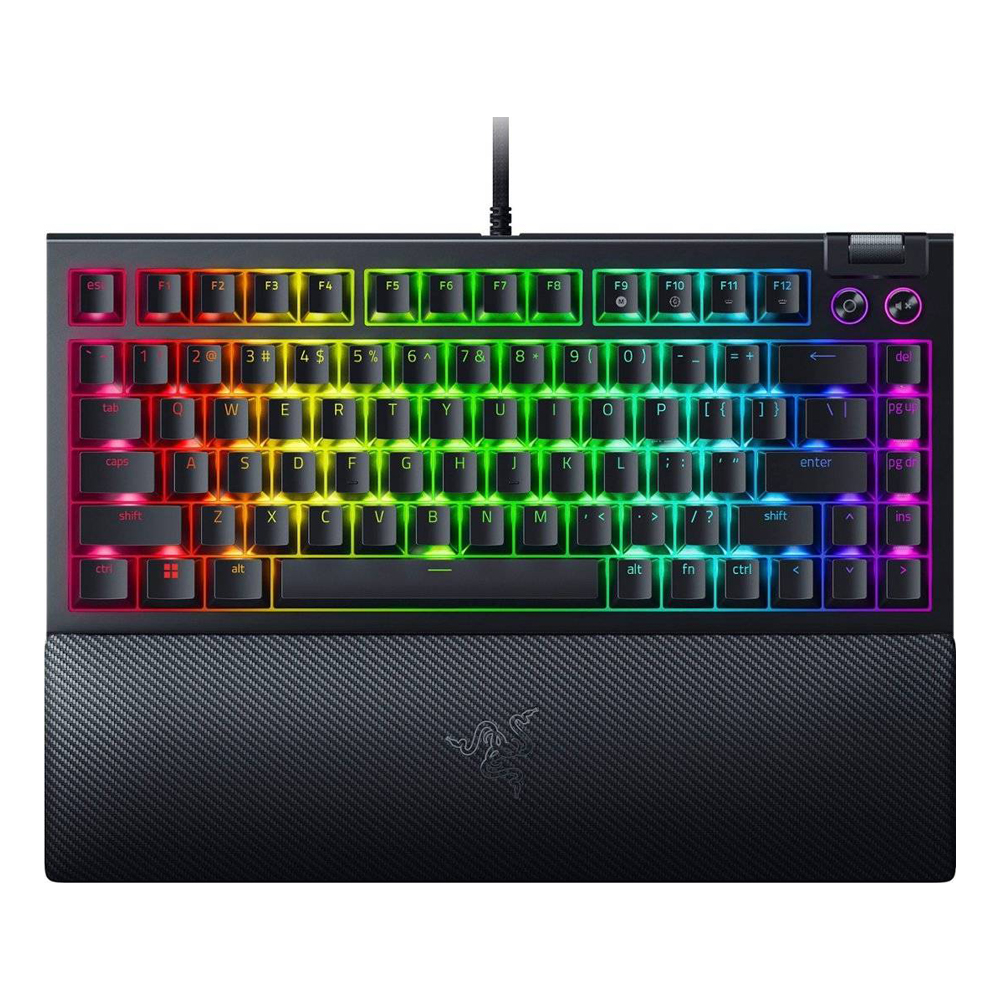 Tastatură Razer BlackWidow mecanic V4 75%, Black Edition US Layout