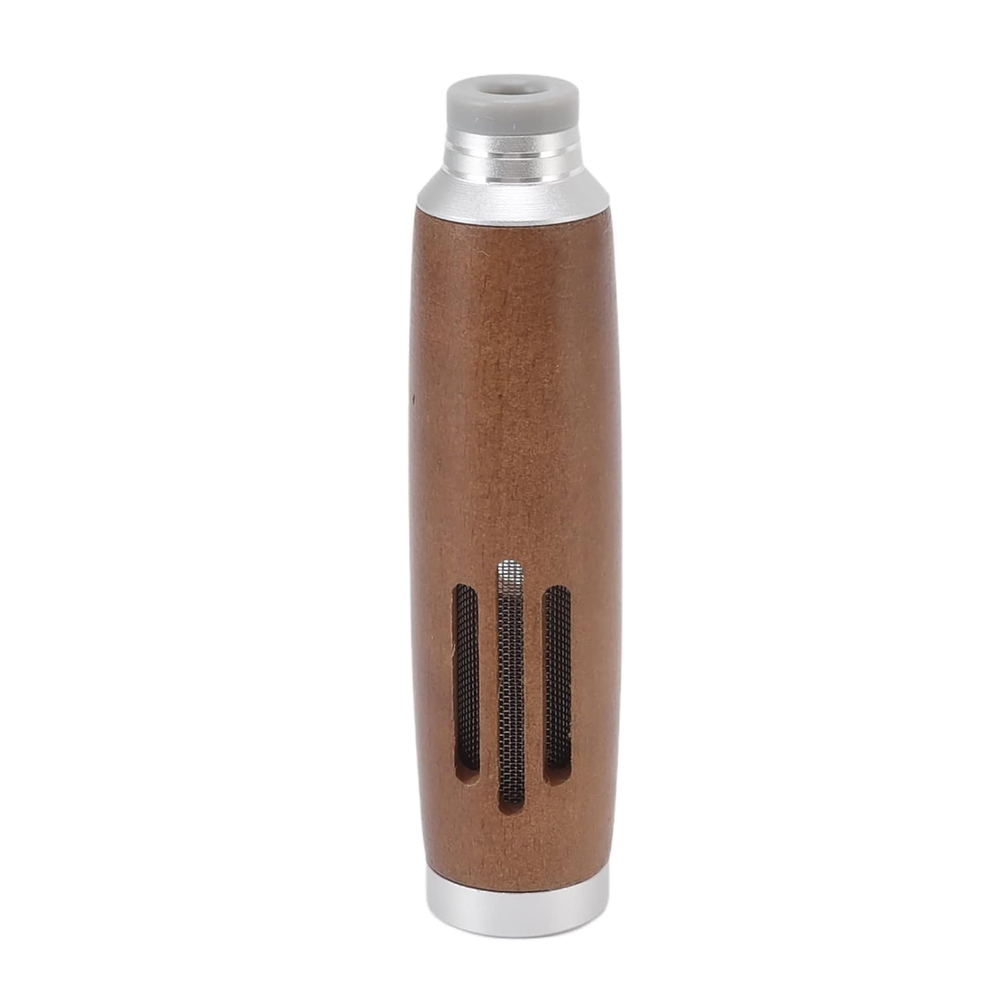 Small Car Ashtray, Portable Aluminum Aliate, Brown