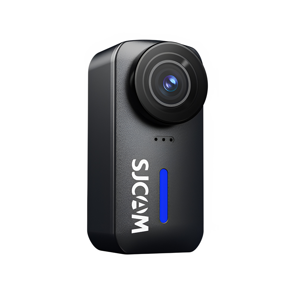 SJCAM Action Camera C110+,Gyro Stabilizer, Case impermeabile, 4K30fps, Baterie: 1100mAh, WiFi: 2.4GHz, Negru