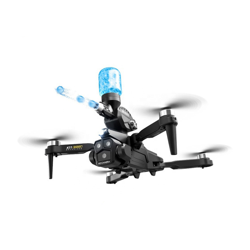 Plastic Drone Toys RC K11, negru