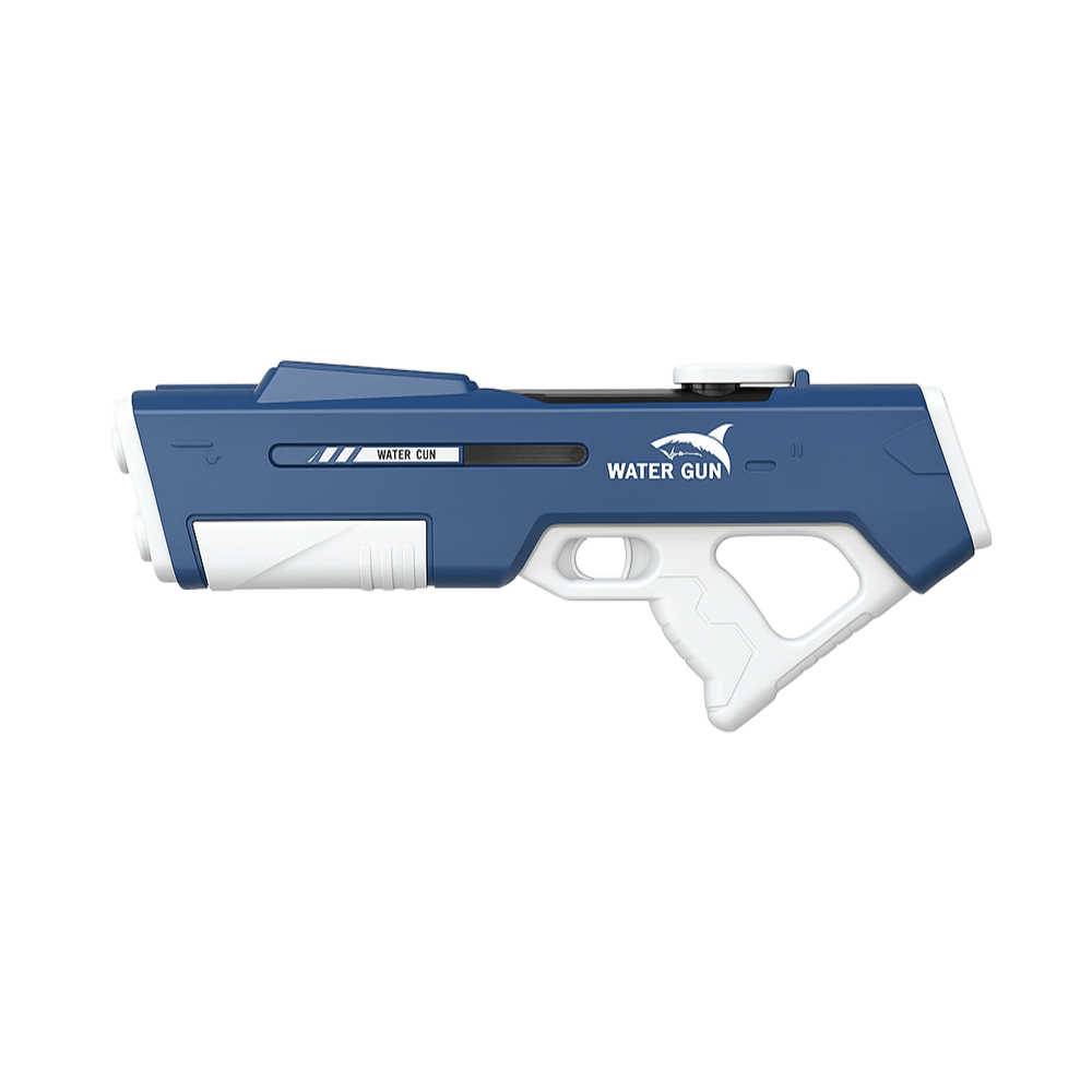 Pistol electric reîncărcabil cu presiune, albastru