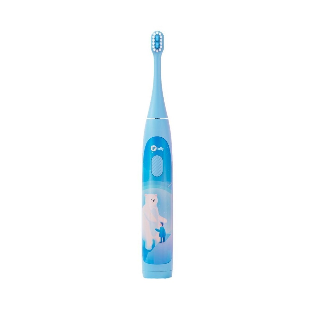 Infly Kids Electric Toothbrush T04B (3-15 ani), Blue