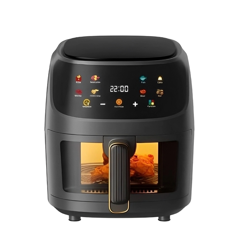 Teska Air Fryer TK-606D, 8L, 2400W, Negru