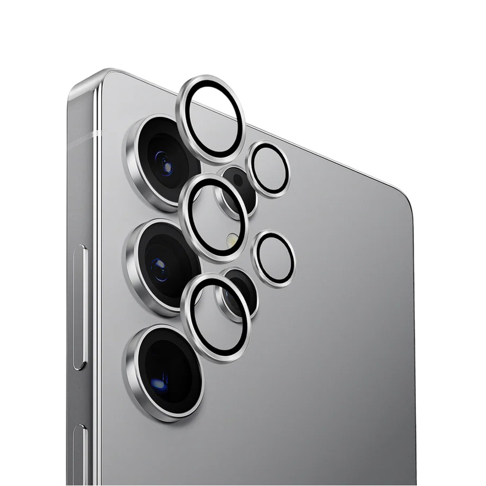 Uniq Optix Camera Lens Protector Aluguard pentru Samsung S25 Ultra, Silver