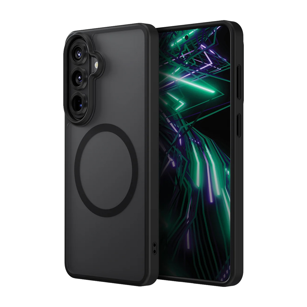 Uniq Case pentru Samsung S26 Plus Magclick Hybrid Veren, Smoky Frost